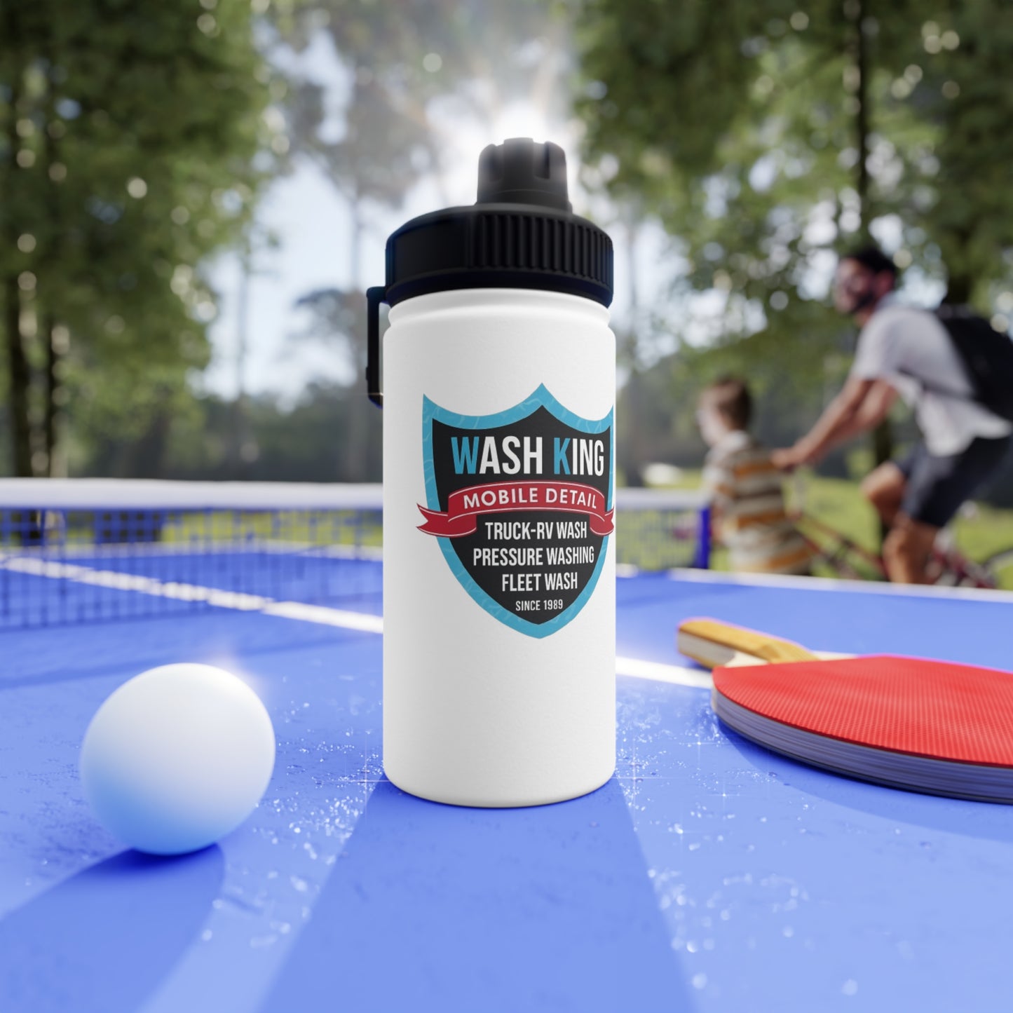 Wash King Sports Water Bottle