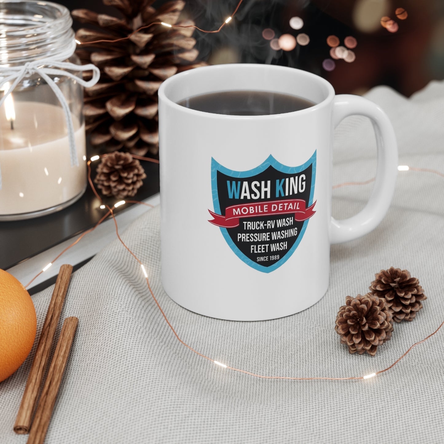 Wash King Coffe Mug